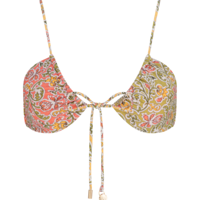 Genevieve Amber Bikini Top – Apple Blossom