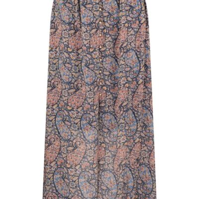 La Luna Cassidy Maxi Skirt – Onyx Paisley