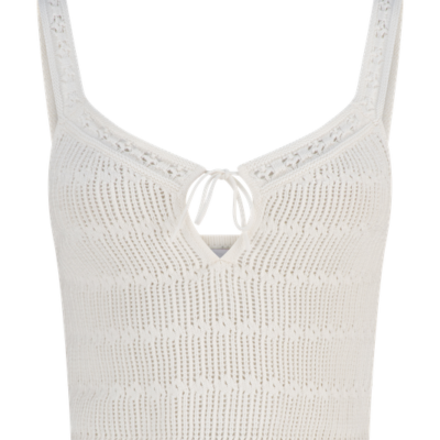 Serena Gigi Crop – Ivory