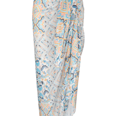 Azalia Sarong – Cobalt Ornate