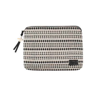 Shyla Laptop Bag 13 Inch – Black and White Loom