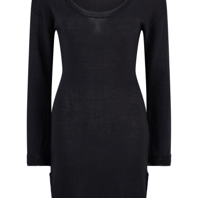 Nixie Teia Mini Dress – Black