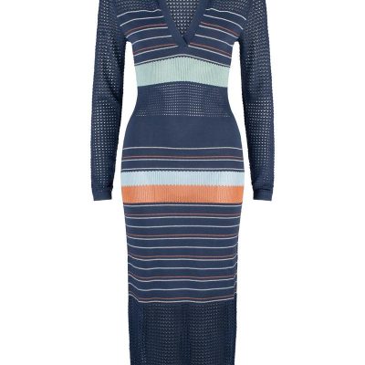 Xanthe Briar Dress – Indigo Multi