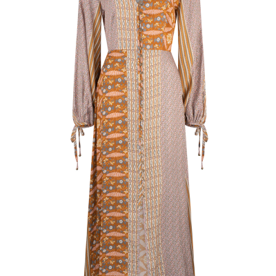 Alora Iola Maxi Dress – Alora Tan Stripe