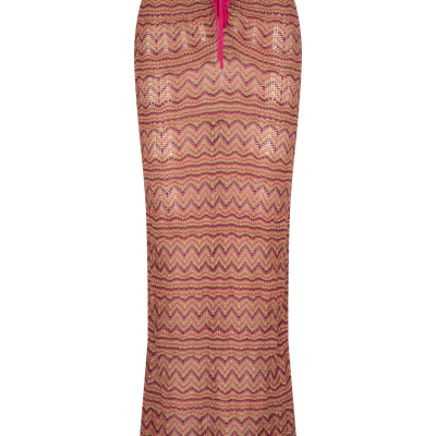 Valentina Delphine Maxi Skirt – Tropical Jewel