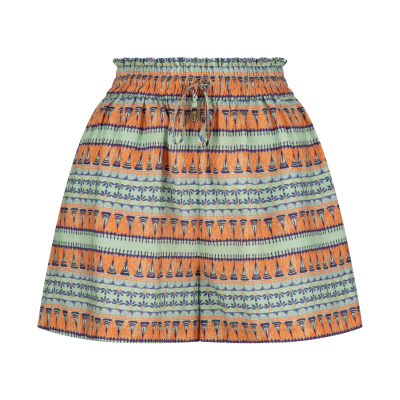 Wandering Folk Mahala Shorts – Pistachio Geo