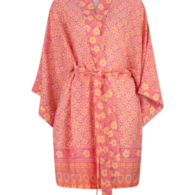 Luna Korrine Robe – Soft Pink Floral